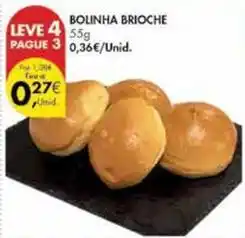 Pingo Doce Bolinha brioche promoção