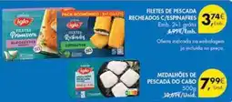 Pingo Doce Iglo - filetes de pescada recheados/cepnaires promoção