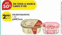 Pingo Doce Carte d'or - gelado baunilha promoção