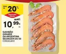 Continente Bom dia Gambão grande da argentina selvagem 20/30 promoção