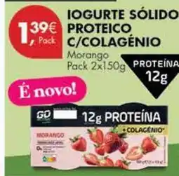 Pingo Doce Iogurte sólido proteico c/colagénio promoção