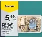 Continente Bom dia Continente - caldeirada bacalhau promoção