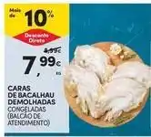 Continente Bom dia Caras de bacalhau demolhadas promoção