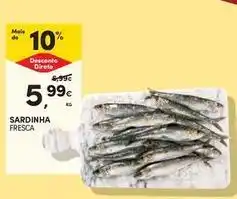 Continente Bom dia Sardinha promoção