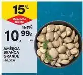 Continente Bom dia Ameijoa branca grande promoção