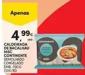 Continente Bom dia Continente - caldeirada de bacalhau msc promoção