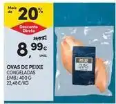 Continente Bom dia Ovas de peixe promoção
