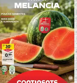 Continente Bom dia Mini - melancia promoção