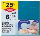 Continente Bom dia Continente - postas de maruca promoção