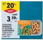 Continente Bom dia Continente - cocktail marisco s/ gluten promoção