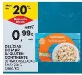 Continente Bom dia Continente - delícias do mar s/gluten promoção