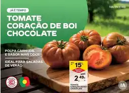 Continente Bom dia App - tomate coração de boi chocolate promoção