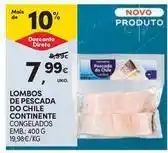 Continente Bom dia Continente - lombos de pescada do chile promoção