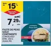 Continente Bom dia Continente - filete de peixe galo promoção