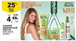 Continente Bom dia Fructis - champô keratin filler promoção