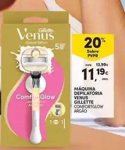 Continente Bom dia Gillette - maquina depilatoria venus promoção
