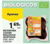 Continente Bom dia Beterraba cozida biologica promoção