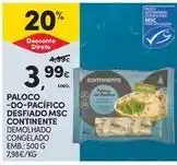 Continente Bom dia Continente - paloco do-pacifico desfiado msc promoção