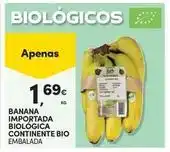 Continente Bom dia Bio - banana importada biologica continente bio promoção