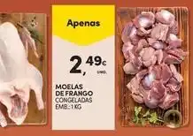 Continente Bom dia Moelas de frango promoção