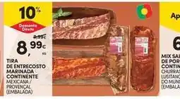 Continente Bom dia Continente - tira de entrecosto marinada promoção