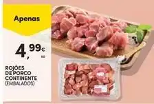 Continente Bom dia Continente - rojoes de porco promoção