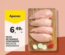 Continente Bom dia Continente - peito de frango promoção