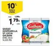 Continente Bom dia Galbani - queijo mozzarella st. lucia promoção