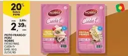Continente Bom dia Nobre - peito frango/ perru promoção