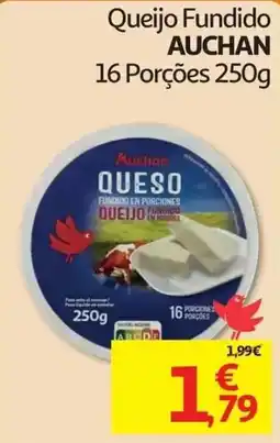 Auchan Queijo fundido auchan promoção