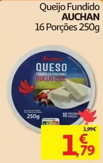 Queijo fundido auchan