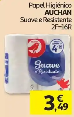 Auchan Papel Higiênico Auchan Suave e Resistente promoção