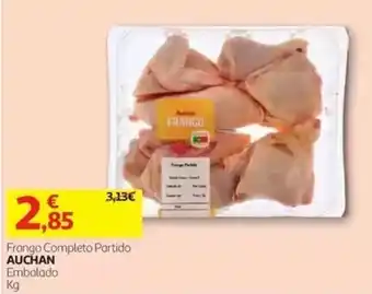 Auchan Frango Completo Partido Auchan promoção