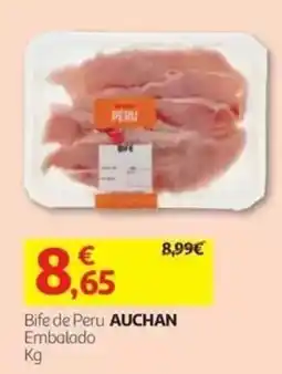 Auchan Bife de Peru Auchan promoção