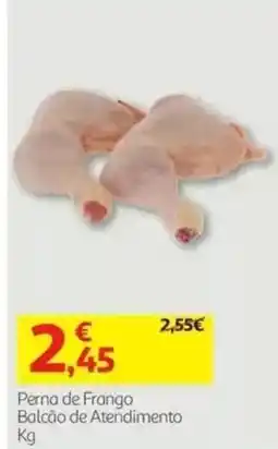 Auchan Perna de frango promoção