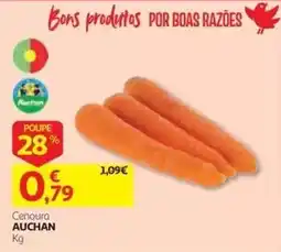 Auchan Cenoura Auchan promoção