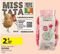Auchan Batata Vermelha Auchan promoção
