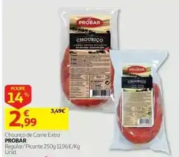 Auchan Chouriço de Carne Extra Probar promoção