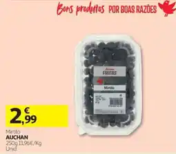 Auchan Mirtilo Auchan promoção