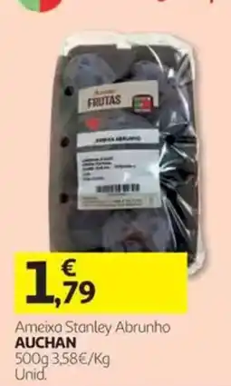 Auchan Ameixa Stanley Abrunho promoção