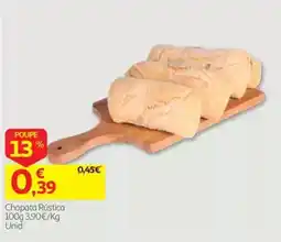 Auchan Chapata Rústica promoção