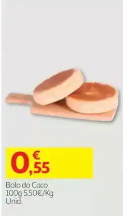Auchan Bolo do Caco promoção