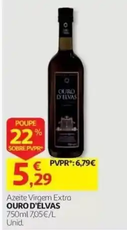 Auchan Azeite Virgem Extra Ouro D'Elvas promoção