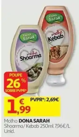Auchan molho dona sara promoção