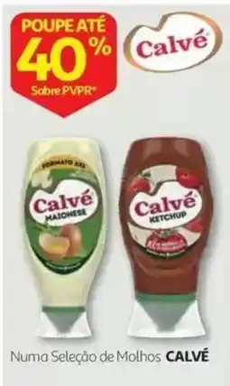 Auchan Calvé maionese e ketchup promoção