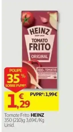 Auchan Tomate Frito Heinz promoção