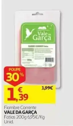 Auchan Fiambre Corrente Vale da Garça promoção