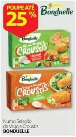 Auchan Veggie Croustis Bonduelle promoção
