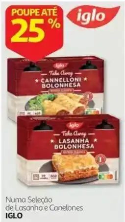 Auchan Lasanha bolonhesa iglo promoção