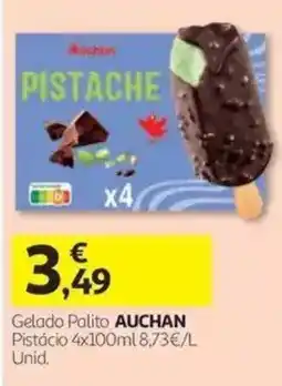 Auchan Gelado Palito Auchan Pistácio promoção